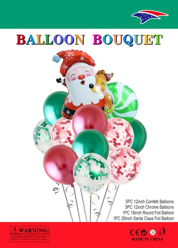 merry-christmas-balloon-bouquet-12-pc-buy-wholesale-at-sonice-party