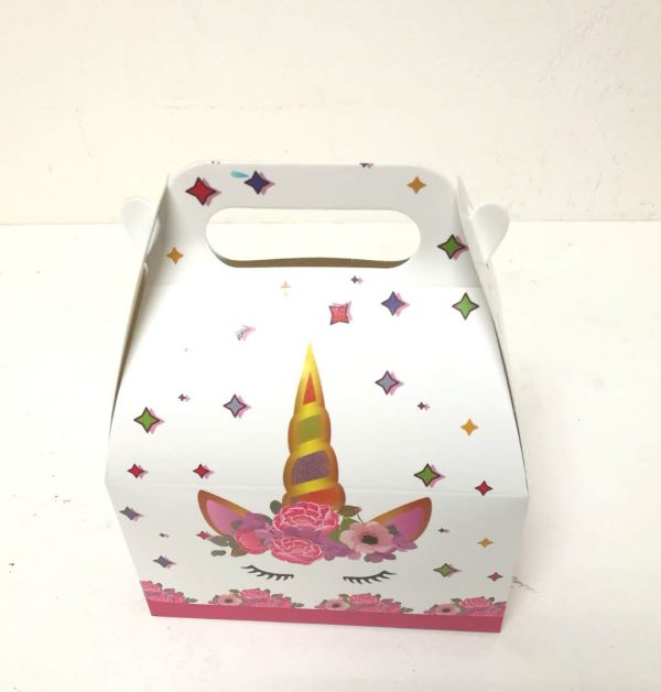 Themed Treat Boxes 12 CT Unicorn