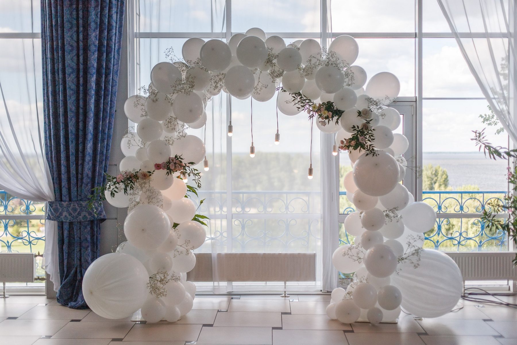 Indoor Balloon Columns