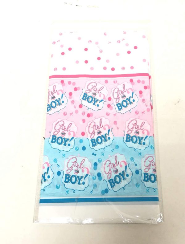 Themed Table Cover Gender Reveal