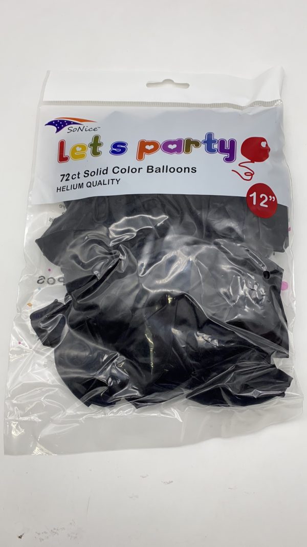 12″ Latex Balloons 72pcs, purple