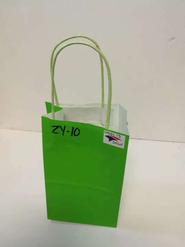 Party Craft Bags pack of 12PCS  Lime Green