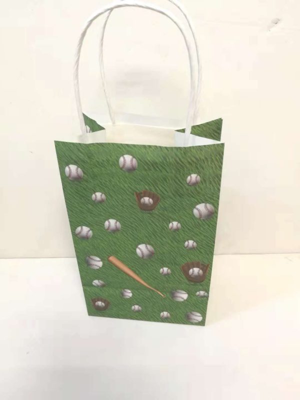 Themed Craft Bags,  Pack of 12  Baseball