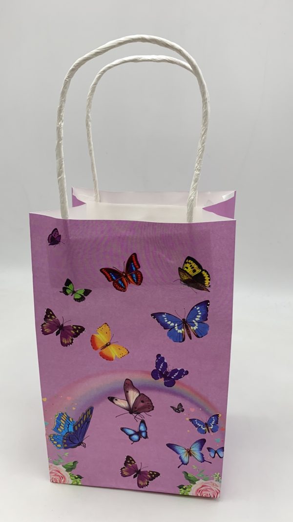 Themed Craft Bags,  Pack of 12 Butterfly