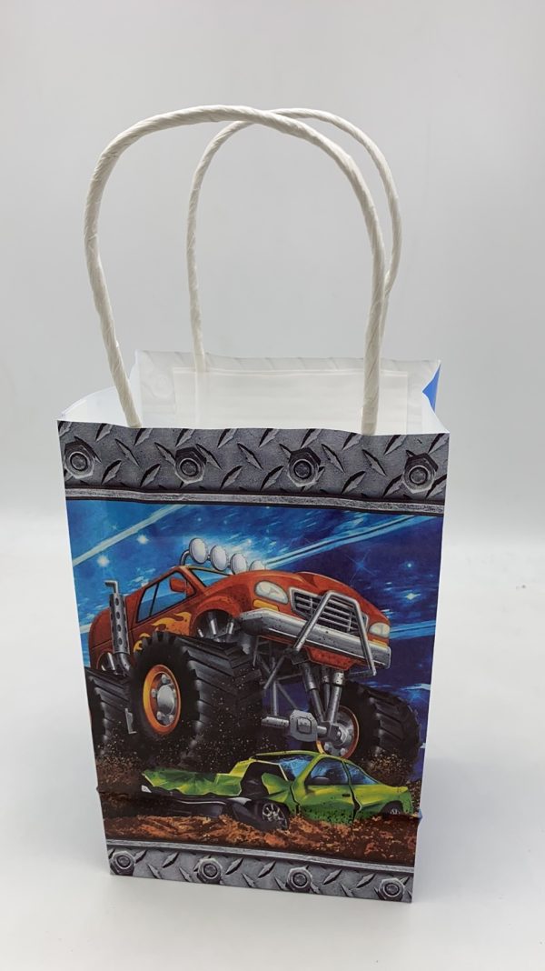 Themed Craft Bags,  Pack of 12  Monster Truck