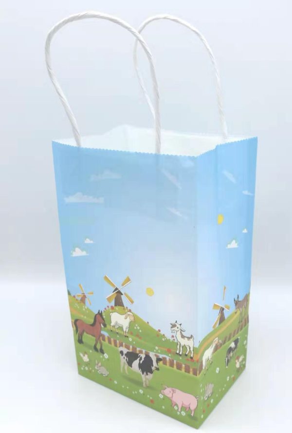 Themed Craft Bags,  Pack of 12  Farm