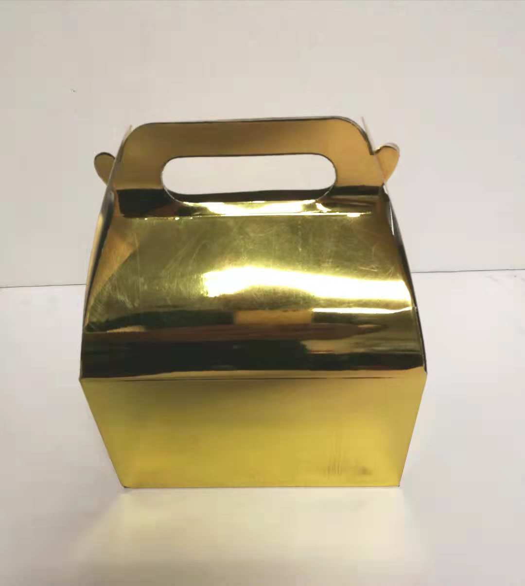 Treat Boxes 12pcs, Metallic Gold