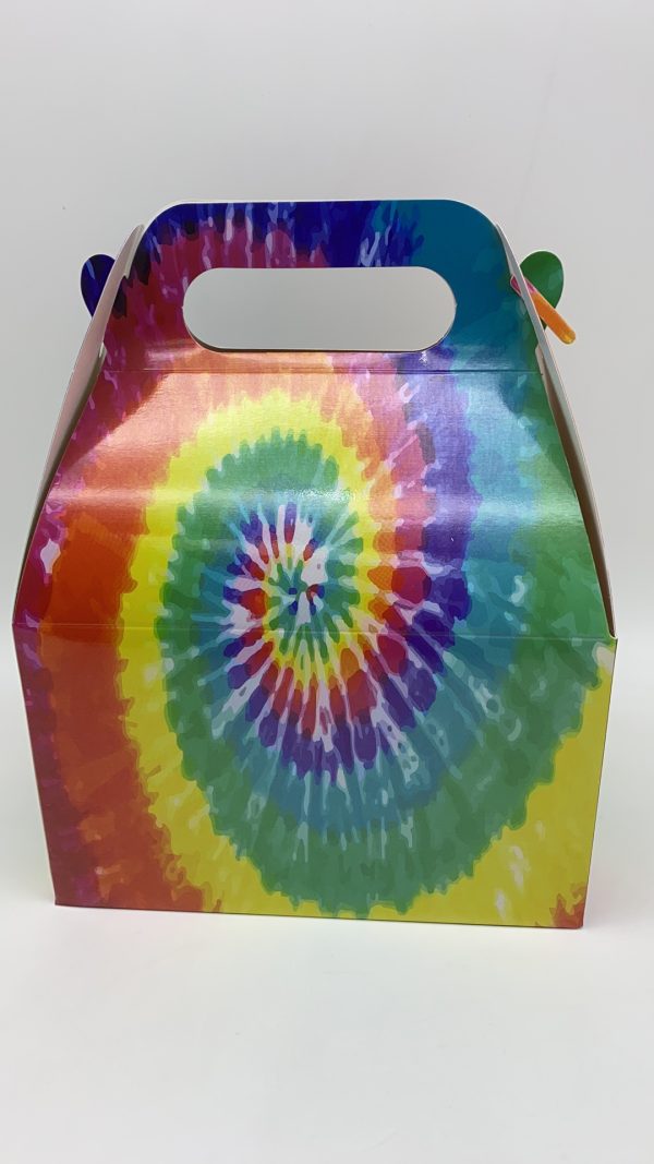 Themed Treat Boxes 12 CT Tie Dye