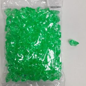 10.5OZ Crystal Decoration Stone lime green