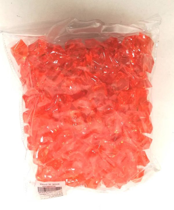 10.5OZ Crystal Decoration Stone orange