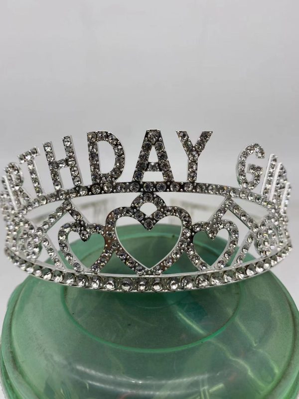 Rhinestone Tiara Birthday Girl