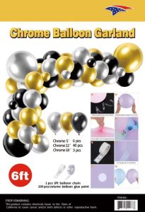 combo balloons garland