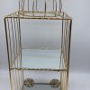 Metal Birdcage Cake Stand