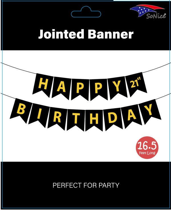 Themed Party Happy Birthday Banner