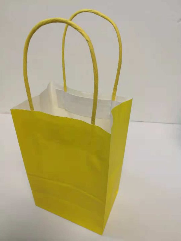 Party Craft Bags pack of 12PCS  Yellow