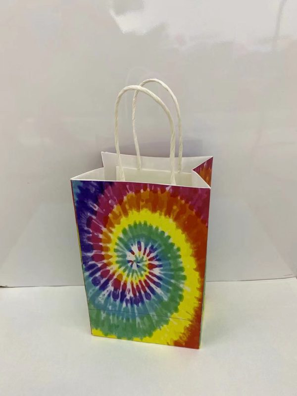 Themed Craft Bags,  Pack of 12 Tie Dye