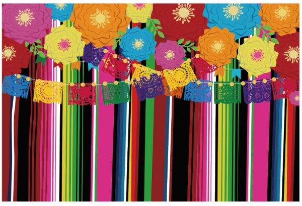 Vinyl Party Backdrop Banner