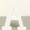 5" WHITE STANDING WOODEN LETTERS