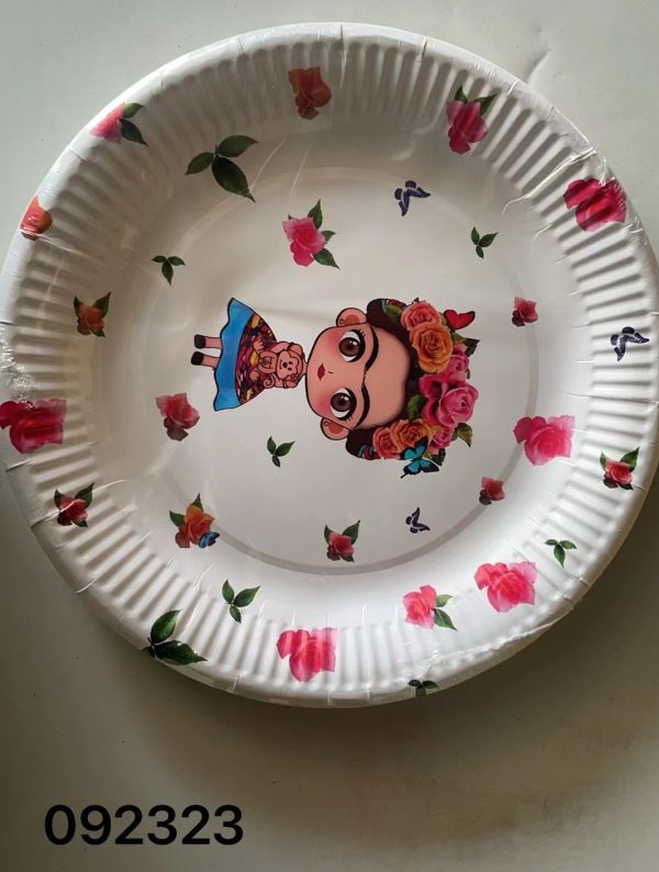 Themed party Plates 9", Frida