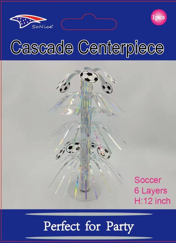 Themed Cascade Centerpiece, Soccer