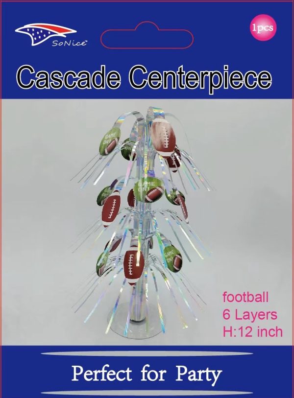 Themed Cascade Centerpiece, Football