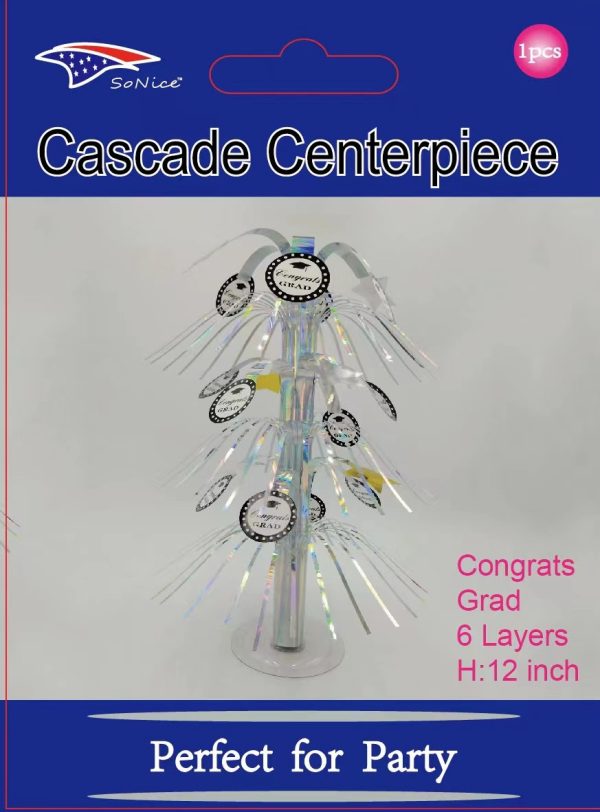 Themed Cascade Centerpiece, Congrats GRAD