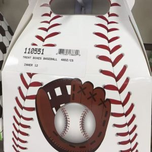 Themed Treat Boxes 12 CT Baseball