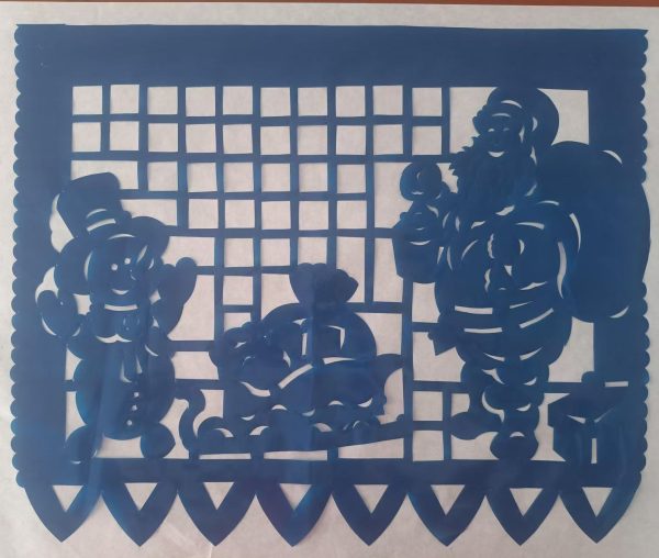 Mexico Papel Picado Merry Christmas