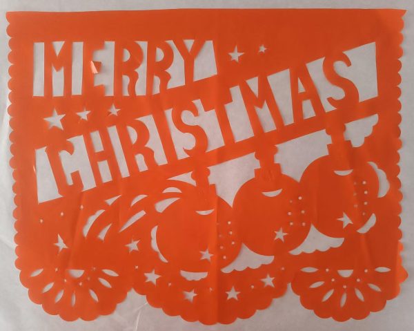 Mexico Papel Picado Merry Christmas