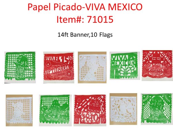 Mexico Papel Picado Viva Mexico