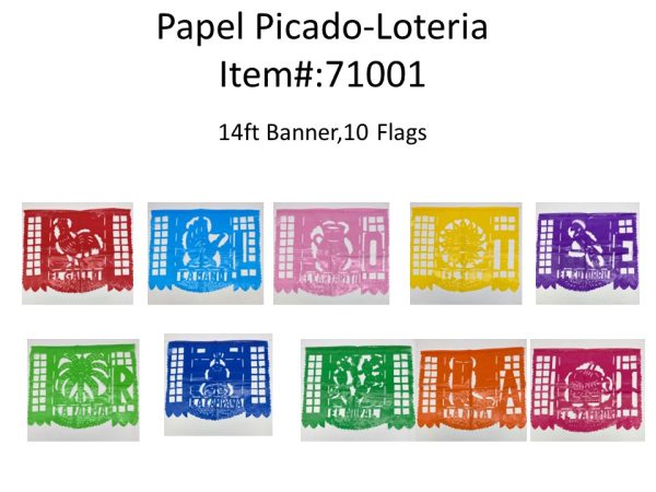 Mexico Papel Picado Loteria