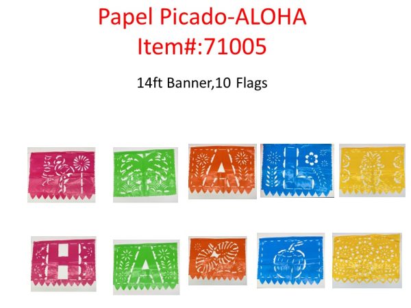 Mexico Papel Picado ALOHA