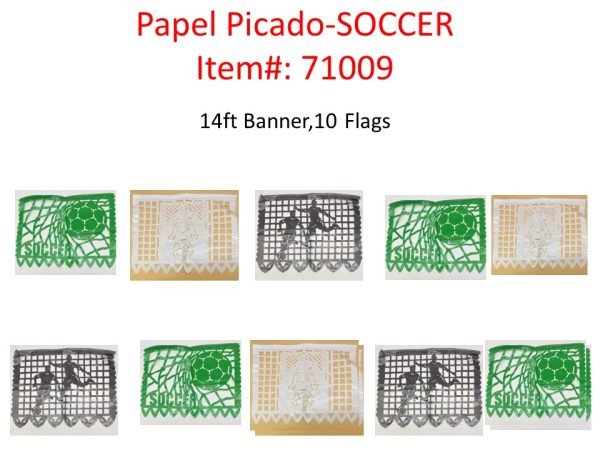 Mexico Papel Picado Soccer