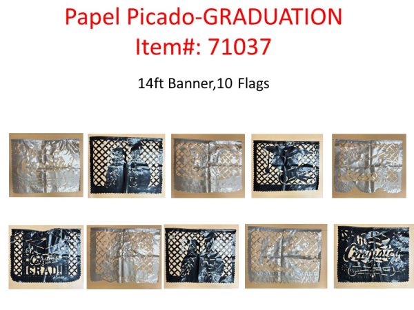 Mexico Papel Picado Graduation