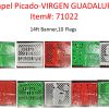 Mexico Papel Picado Virgin Guadalupe