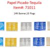 Mexico Papel Picado ,Tequila