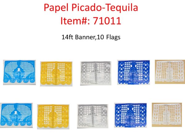 Mexico Papel Picado ,Tequila