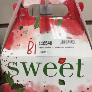 Themed Treat Boxes 12 CT Strawberry