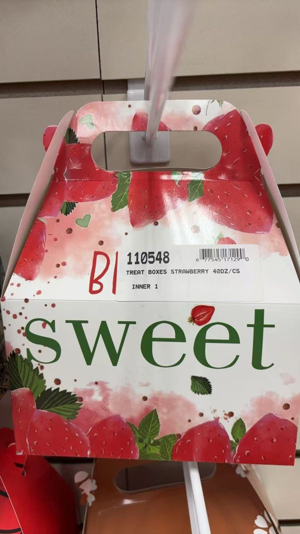 Themed Treat Boxes 12 CT Strawberry
