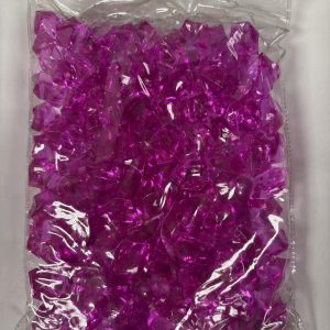 10.5OZ Crystal Decoration Stone Purple