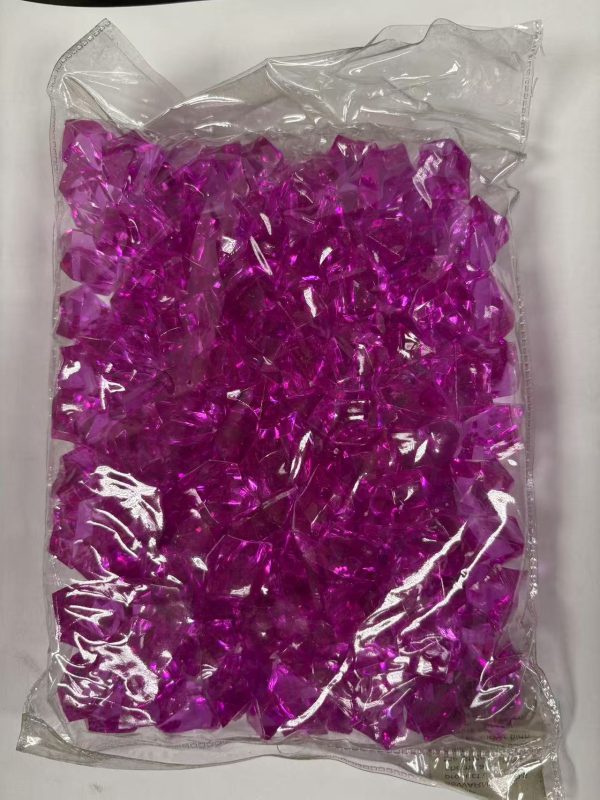 10.5OZ Crystal Decoration Stone Purple