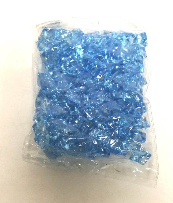 10.5OZ Crystal Decoration Stone Blue
