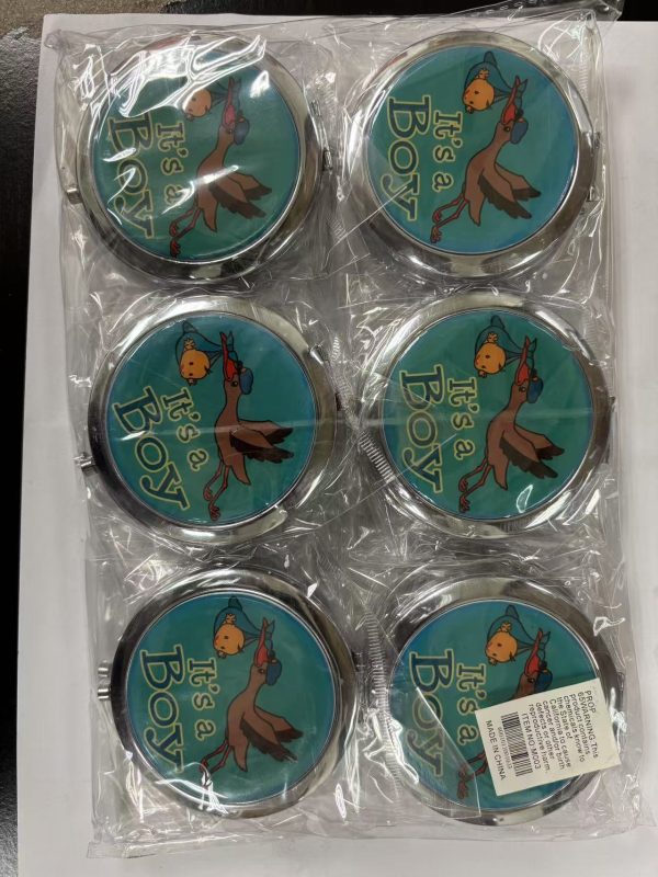 12 PCS Mirrors IT'S A BOY