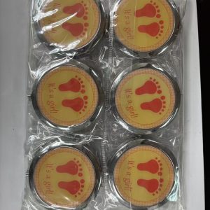 12 PCS Mirrors IT'S A GIRL