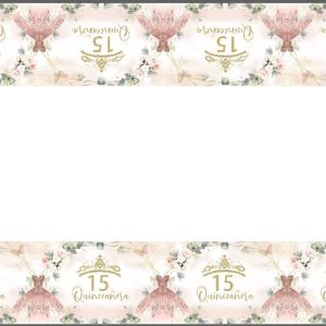 Themed Table Cover Quinceanera