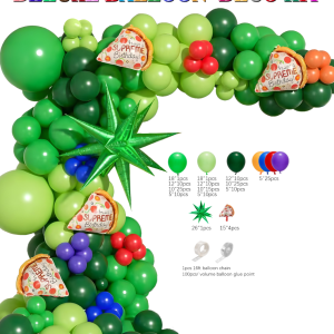Themed Balloon Garland kit TURTLE