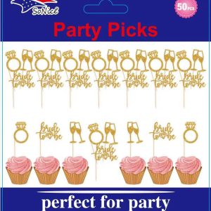 Party PICKS 50CT HAPPY BIRTHDAY Bride to be