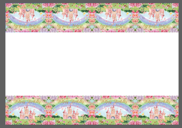 Themed Table Cover Princess