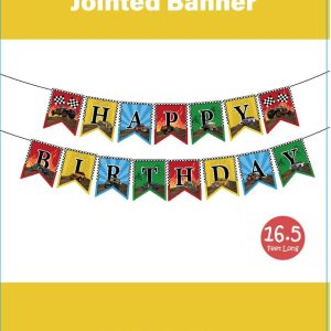 Themed Party Banner, Monster Truck