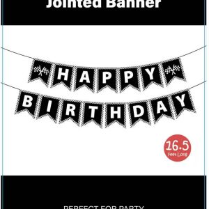Themed Party Banner, Checker